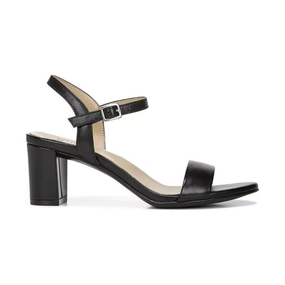 Naturalizer Bristol Block Heel Dress Sandals Black Size 9 MSRP $115 - Picture 1 of 4
